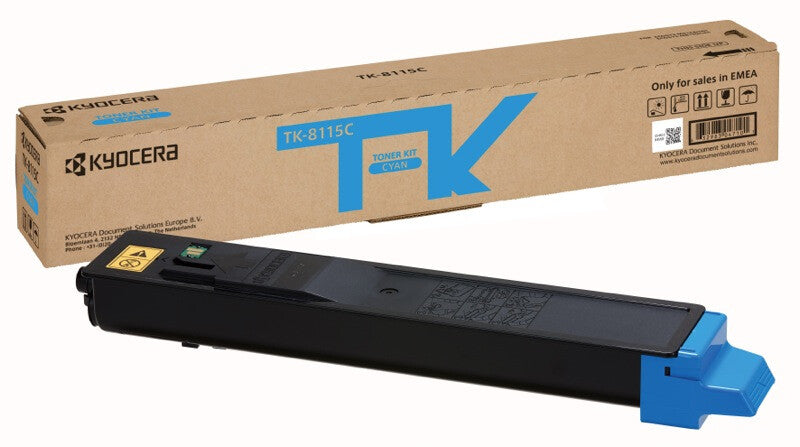 KYOCERA TK-8115C Tonerkassett 1 styck Original Cyan