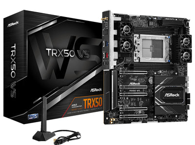 Asrock TRX50 WS AMD TRX50 Socket sTR5 Utökad ATX