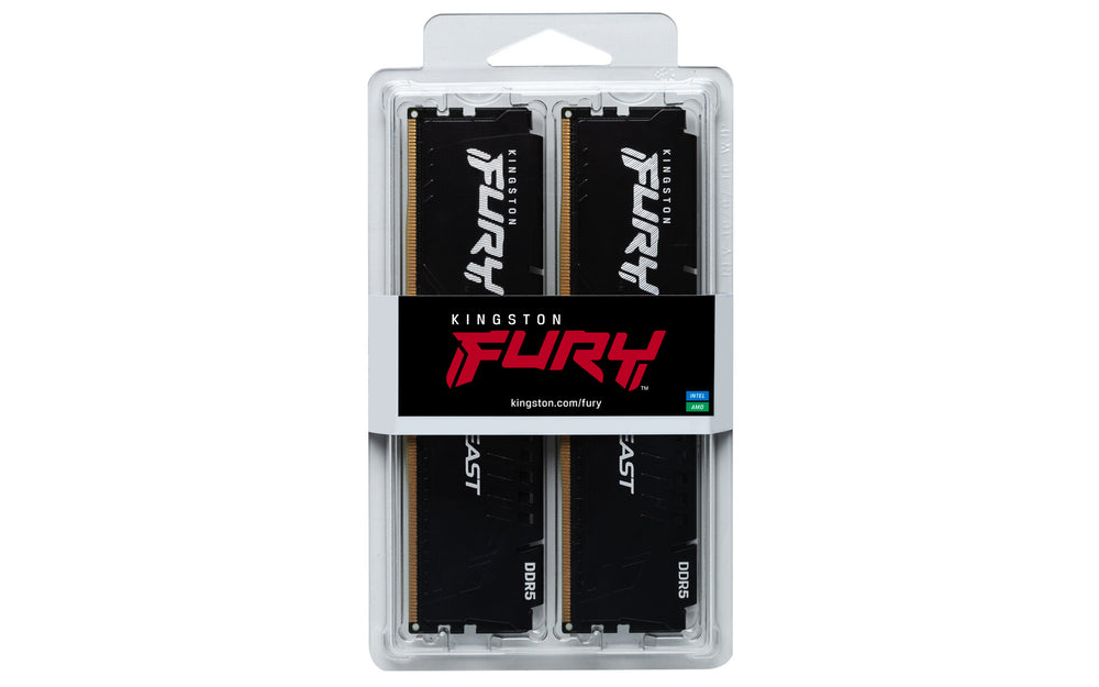 Kingston Technology FURY Beast RAM-minnen 64 GB 2 x 32 GB DDR5 3000 MHz