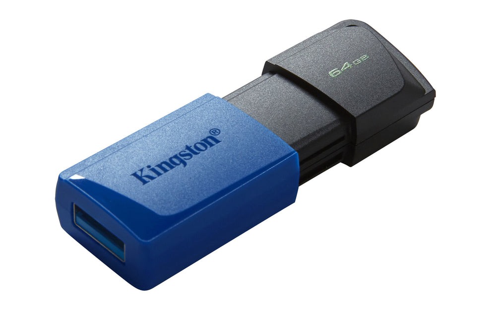 Kingston Technology DataTraveler Exodia M USB-sticka 64 GB USB Type-A 3.2 Gen 1 (3.1 Gen 1) Svart, Blå