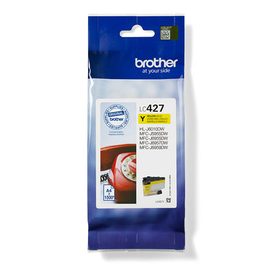 Brother LC427Y bläckpatroner 1 styck Original Gul
