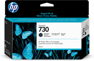 HP 730 130 ml matt svart DesignJet-bläckpatron