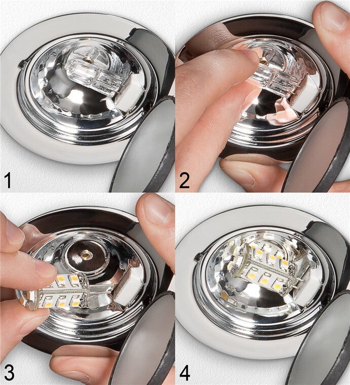 Goobay 30584 LED-lampor Varmvitt 2700 K 1,2 W G4 F
