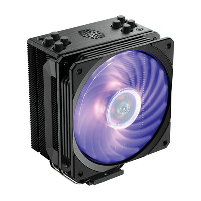 Cooler Master Hyper 212 RGB Black Edition w/LGA1700 Processor Kylare 12 cm Svart