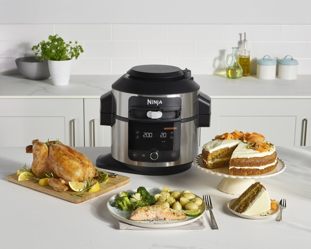 Ninja OL550EU multicooker 6 l 1460 W Svart, Rostfritt stål