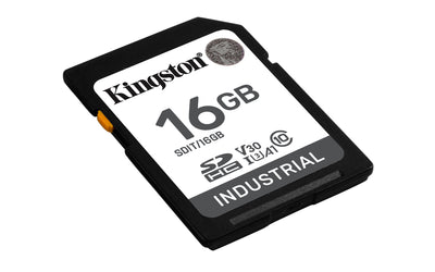 Kingston Technology Industrial 16 GB SDHC UHS-I Klass 10