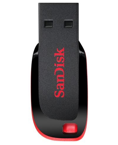 SanDisk Cruzer Blade USB-sticka 16 GB USB Type-A 2.0 Svart, Röd