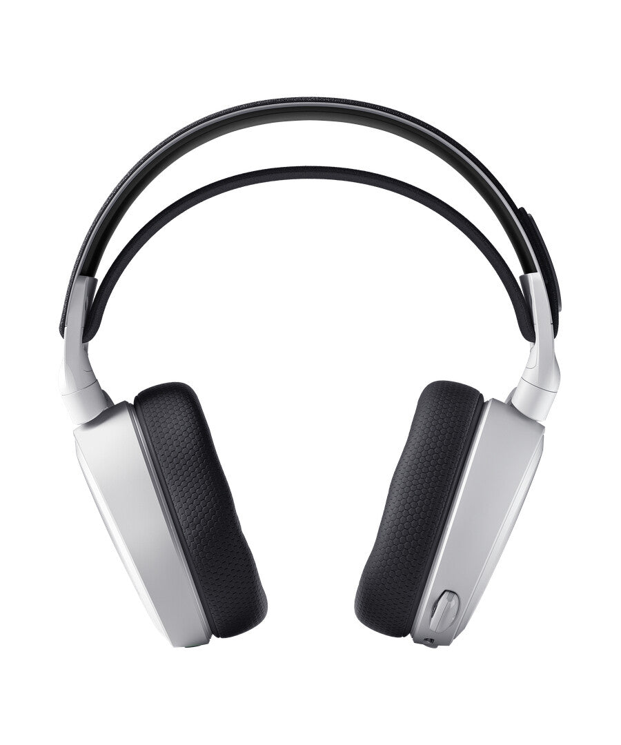 Steelseries Arctis 7+ Headset Kabel & Trådlös Huvudband Spela USB Type-C Bluetooth Svart, Vit