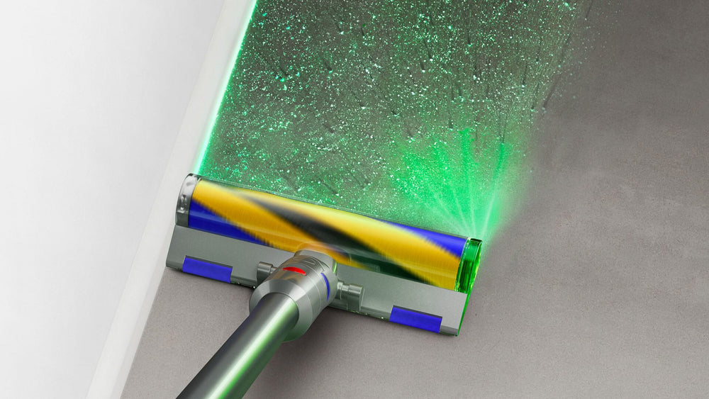 Dyson V12 Detect Slim Absolute 2-in-1 stick vacuum Batteri Torr Utan påse 545 W Nickel, Gul