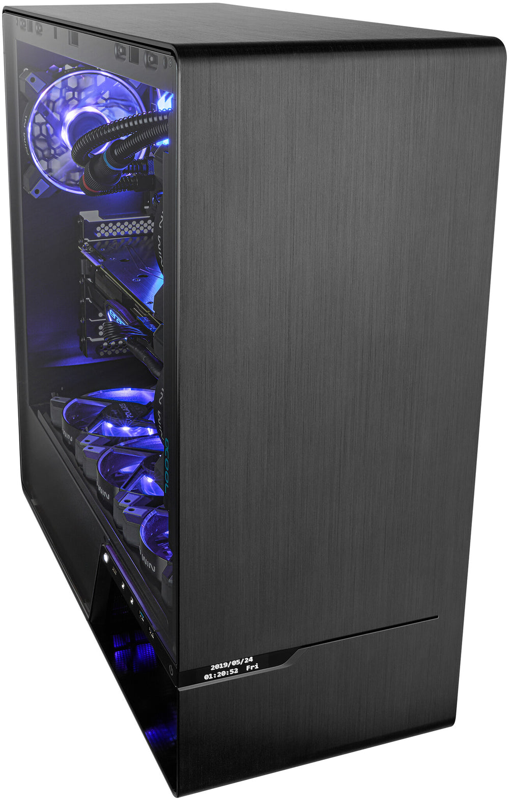 ERAZER Enforcer X10 Intel® Core™ i9 i9-14900KF 32 GB DDR5-SDRAM 2 TB SSD NVIDIA GeForce RTX 4080 SUPER Windows 11 Home Skrivbord PC Svart
