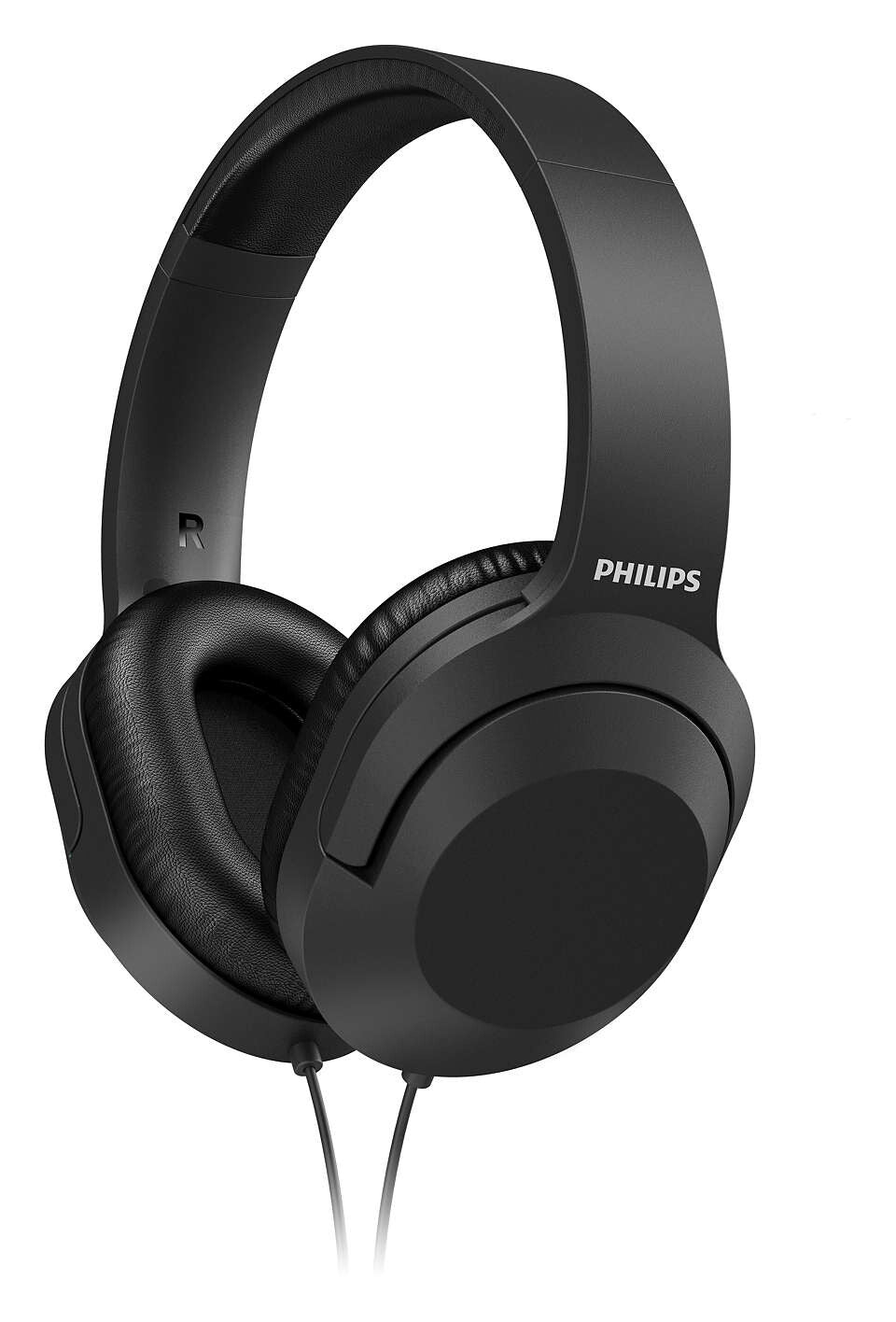 Philips TAH2005BK/00 hörlur och headset Hörlurar Kabel Huvudband Musik Svart