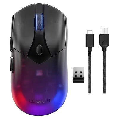 Lenovo Legion M410 datormöss Spela Ambidextrous RF Wireless + USB Type-C Optisk 16000 DPI