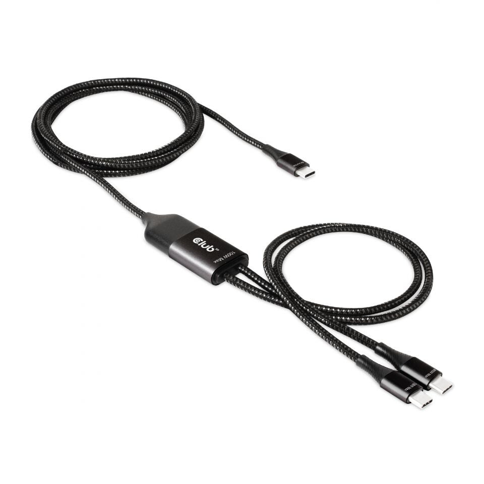 CLUB3D CAC-1527 USB-kablar 1,83 m USB C 2 x USB C Svart