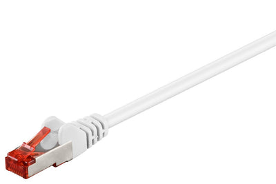 Goobay 93505 nätverkskablar Vit 2 m Cat6 S/FTP (S-STP)