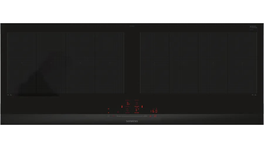 Siemens EX275HXC1E spishällar Gjuten aluminium, Svart Inbyggd 90 cm Induktionshäll med zon 4 zone(s)