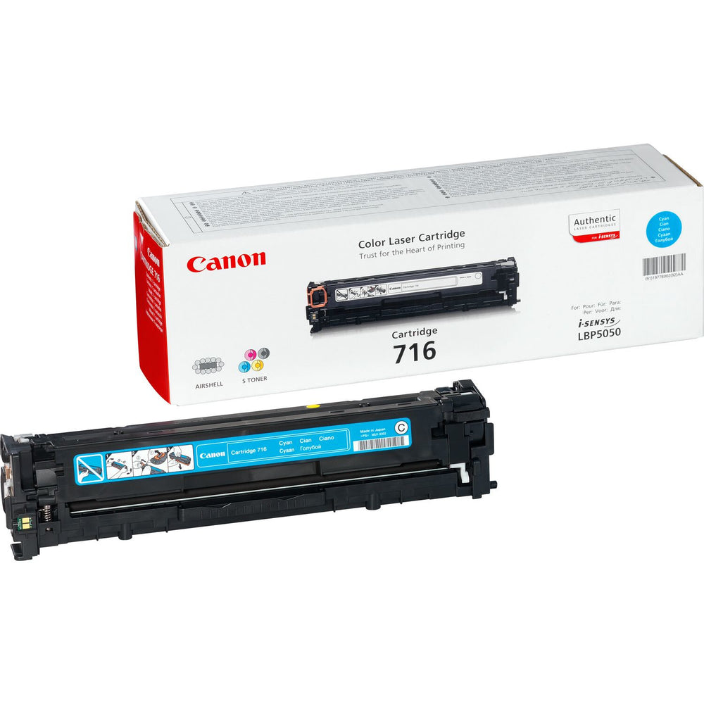 Canon 716 Cyan Tonerkassett 1 styck Original