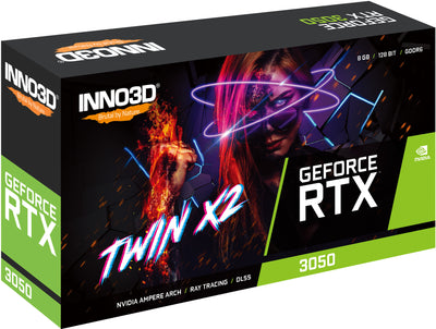 Inno3D GeForce RTX 3050 Twin X2 NVIDIA 8 GB GDDR6 – Outlet