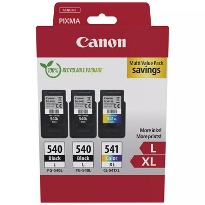 Canon 5224B017 bläckpatroner 2 styck Original Svart, Cyan, Magenta, Gul