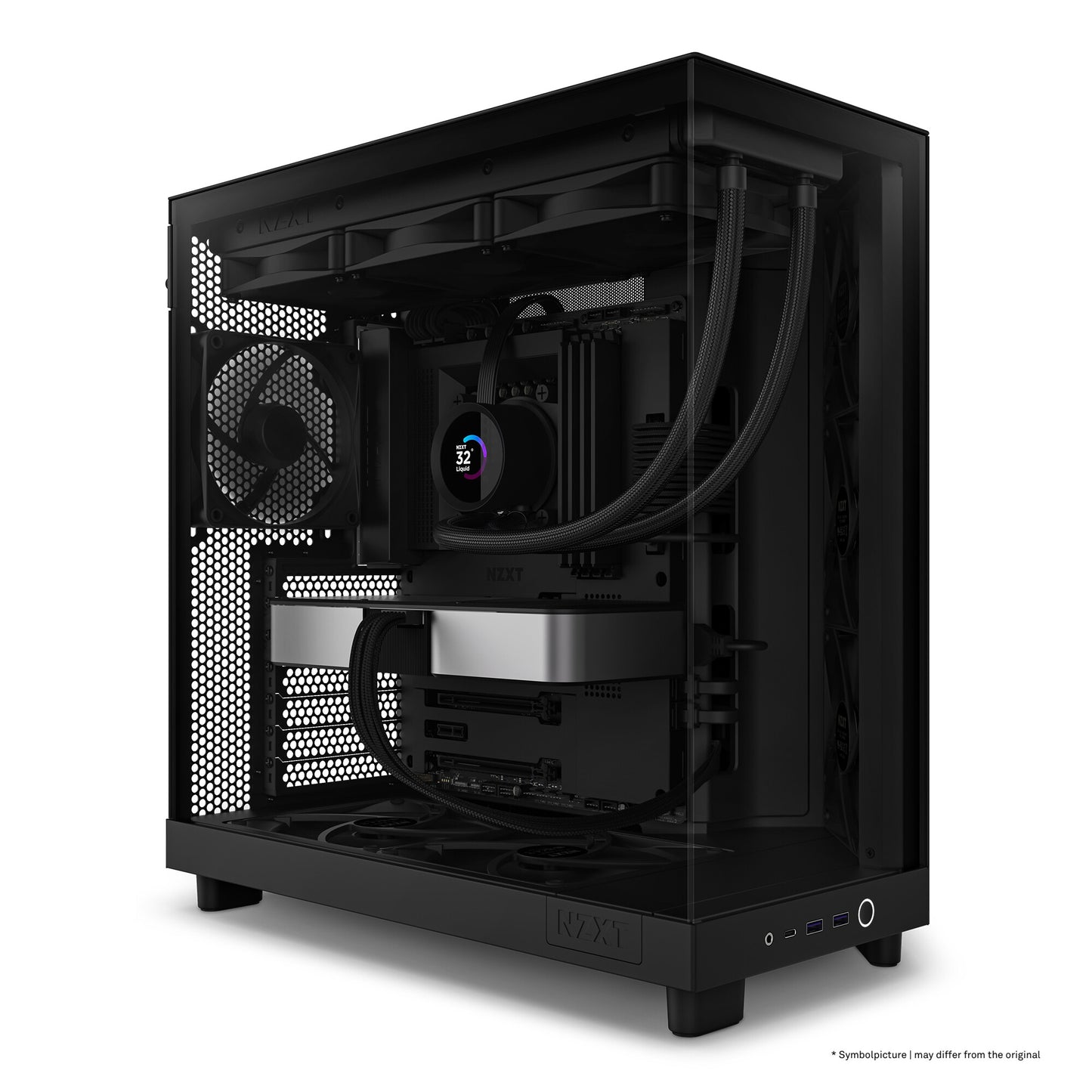 NZXT H6 Air Flow Midi Tower Svart