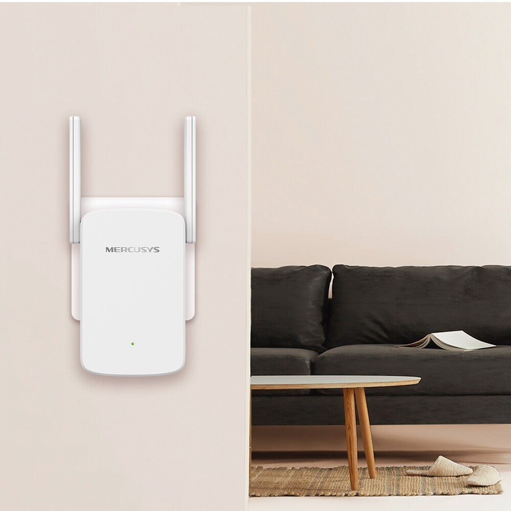 Mercusys ME30 nätverksförlängare Nätverksrepeater Vit 10, 100 Mbit/s