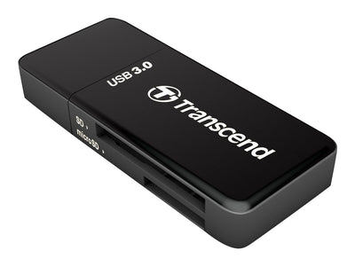 Transcend RDF5 kortläsare USB 3.2 Gen 1 (3.1 Gen 1) Type-A Svart