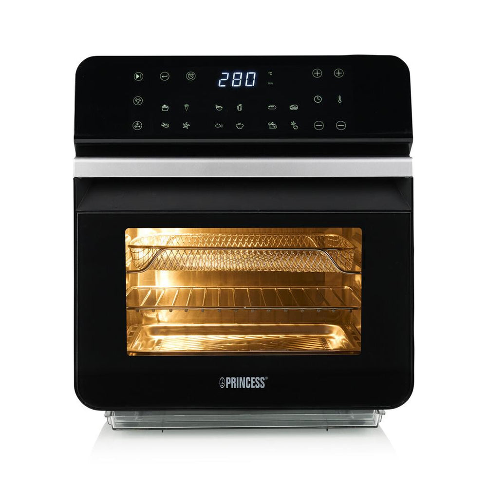 Princess 01.182085.01.001 fritös Single 10 l Fristående 1550 W Varmluftsfritös Svart