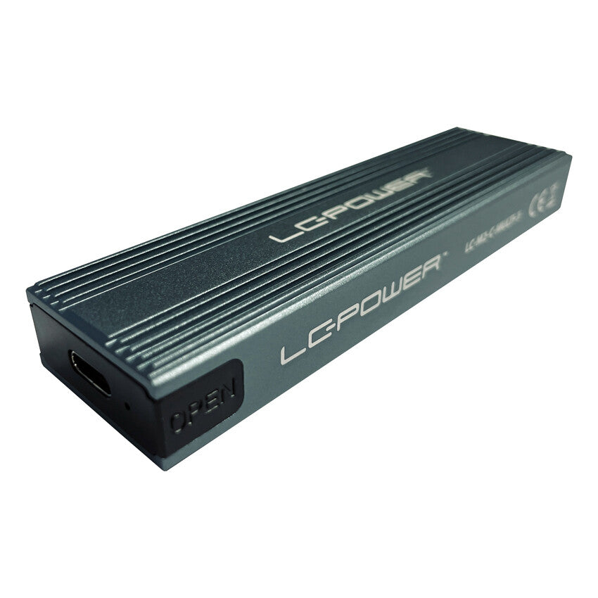 LC-Power LC-M2-C-MULTI-3 Hölje för lagringsenheter SSD-inkapsling Antracit M.2