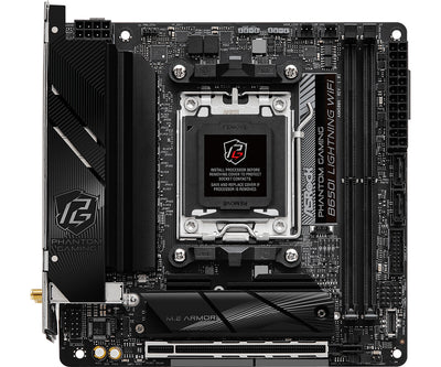 Asrock B650I Lightning WiFi AMD B650 AM5-sockel Mini-ITX