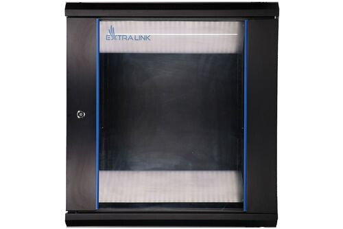 Extralink EX.7263 rack 12U Väggmonterad rack Svart