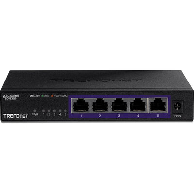 Trendnet TEG-S350 nätverksswitchar Ohanterad Gigabit Ethernet (10/100/1000) Svart