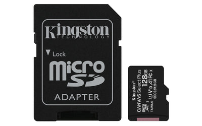 Kingston Technology Canvas Select Plus 128 GB MicroSDXC UHS-I Klass 10