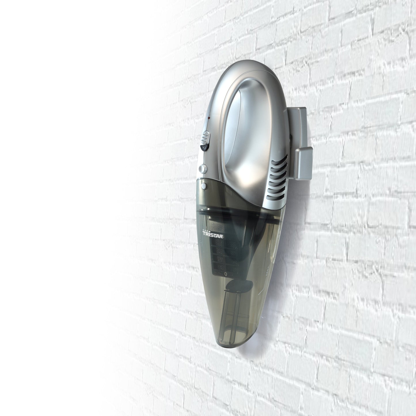 Tristar KR-2156 handdammsugare Silver, Transparent Utan påse