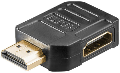 Goobay 51725 kabelomvandlare (hane/hona) HDMI Svart