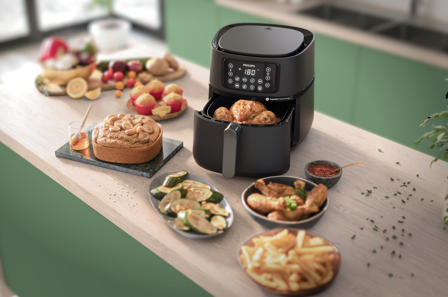 Philips 5000 series Airfryer HD9285 5000 XXL Connected