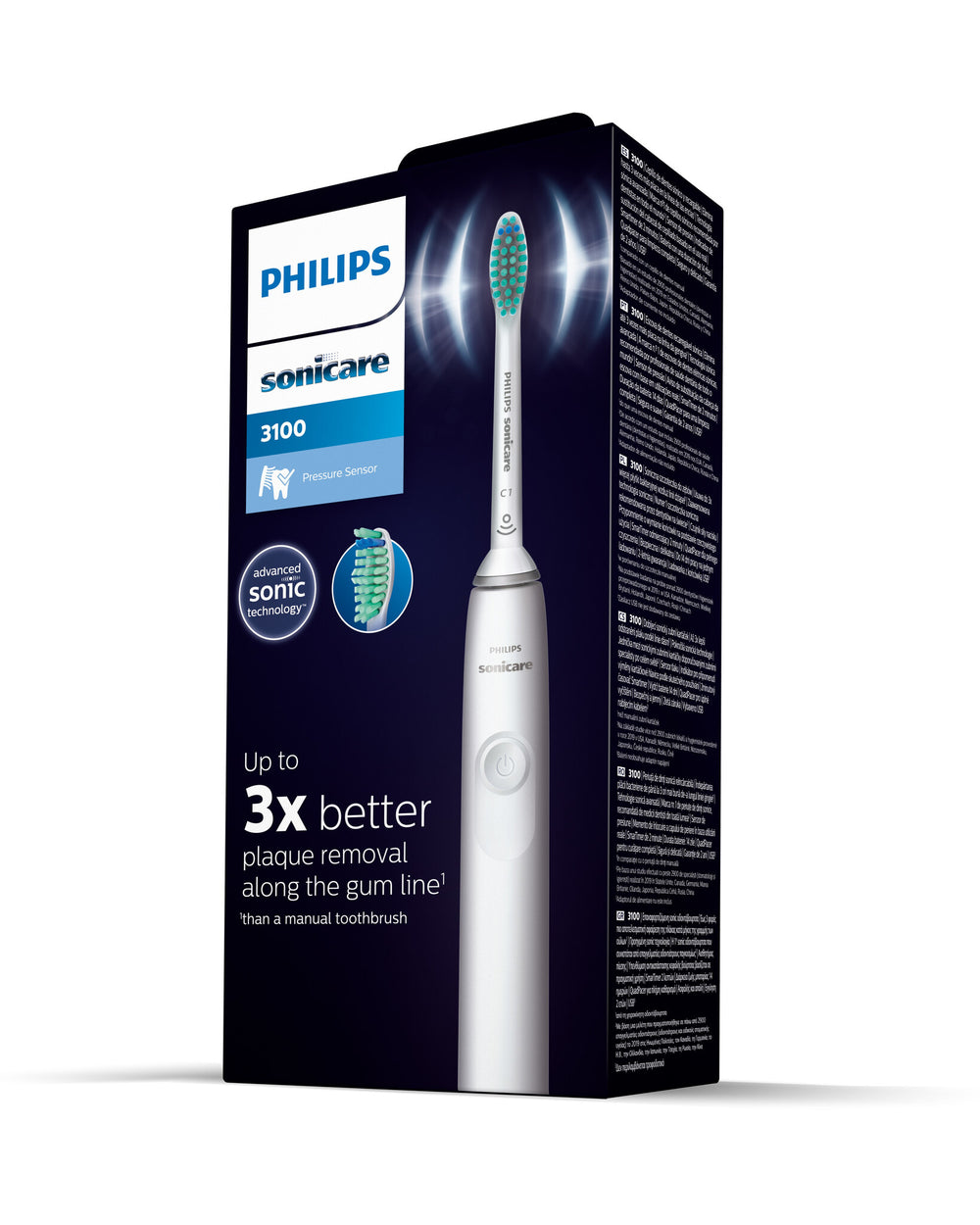 Philips 3100 series HX3671/13 Sonisk eltandborste - Vit