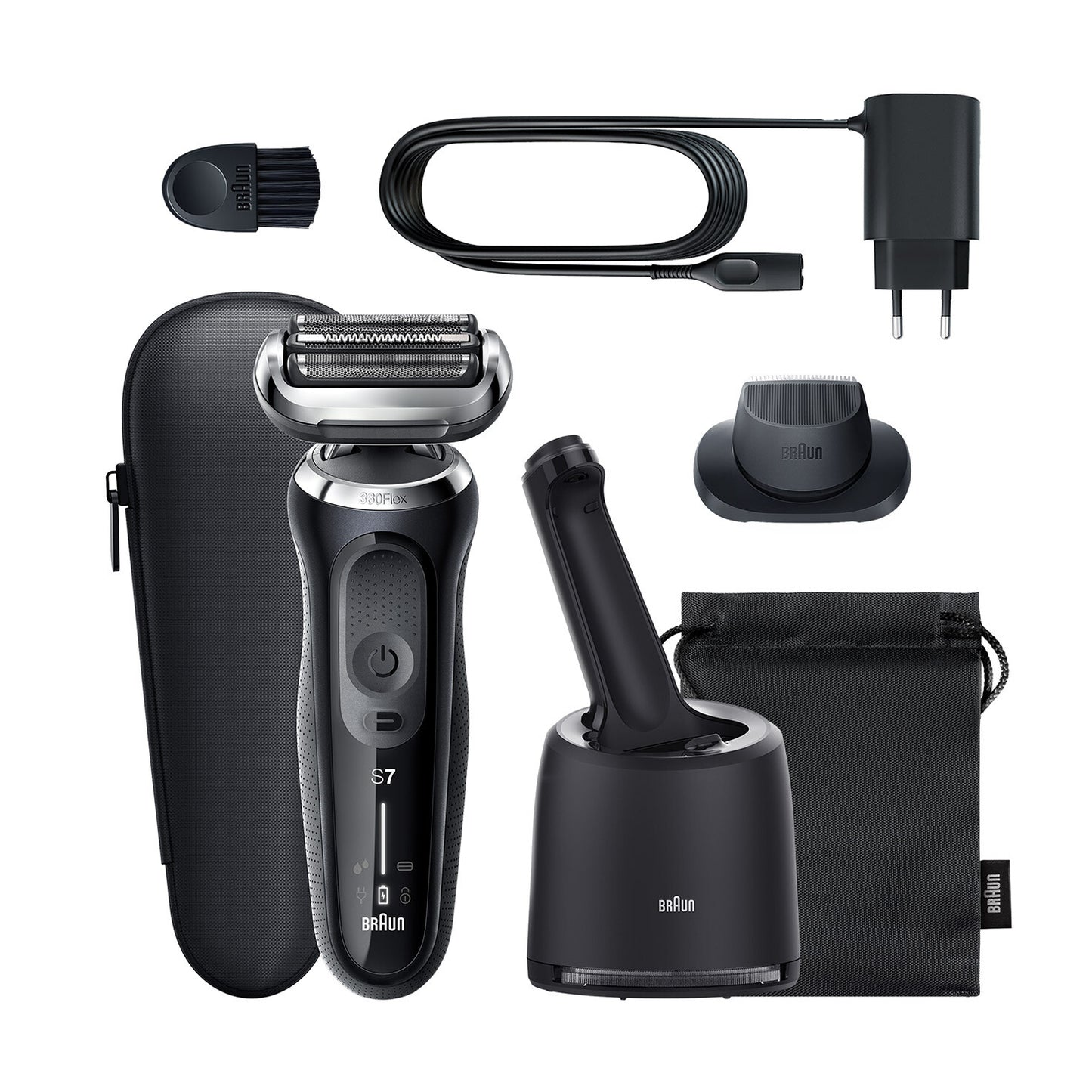 Braun Series 7 71-N7200cc Folierakapparat Trimmer Svart