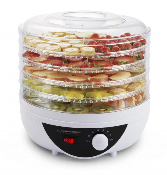 Esperanza EKD002 mattork Svart, Transparent, Vit 250 W