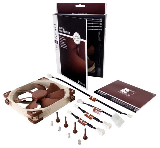 Noctua NF-A14 FLX kylsystem för dator Datorväska Fan 14 cm