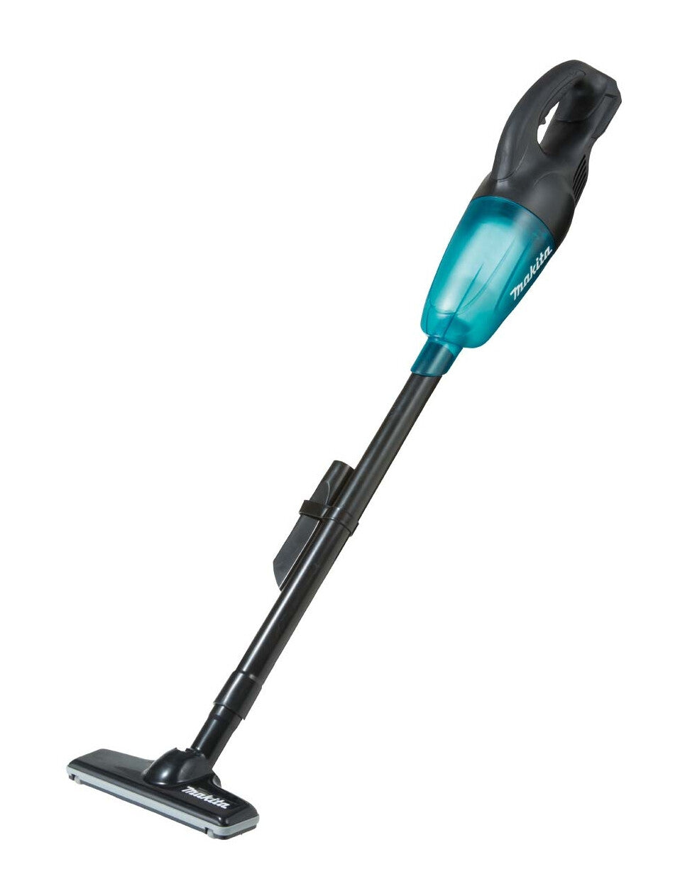 Makita DCL180ZB upprättstående dammsugare och elektrisk sopborste 2-in-1 stick vacuum Batteri Torr Utan påse 0,65 l Svart, Blå 3 Ah