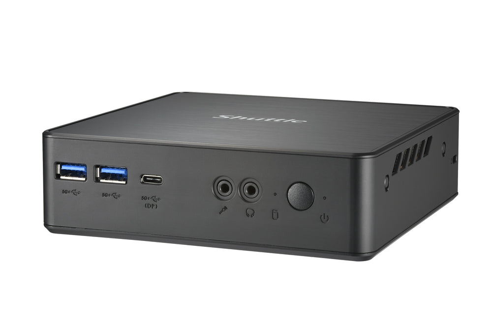 Shuttle NC40U3 datorhölje & moderkort 0.84L sized PC Svart i3-1215U Intel® SoC