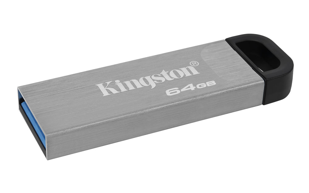 Kingston Technology DataTraveler Kyson USB-sticka 64 GB USB Type-A 3.2 Gen 1 (3.1 Gen 1) Silver