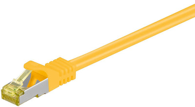 Goobay 91602 nätverkskablar Gul 2 m Cat7 S/FTP (S-STP)