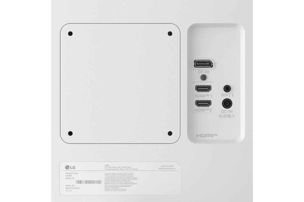 LG 27US500-W platta pc-skärmar 68,6 cm (27