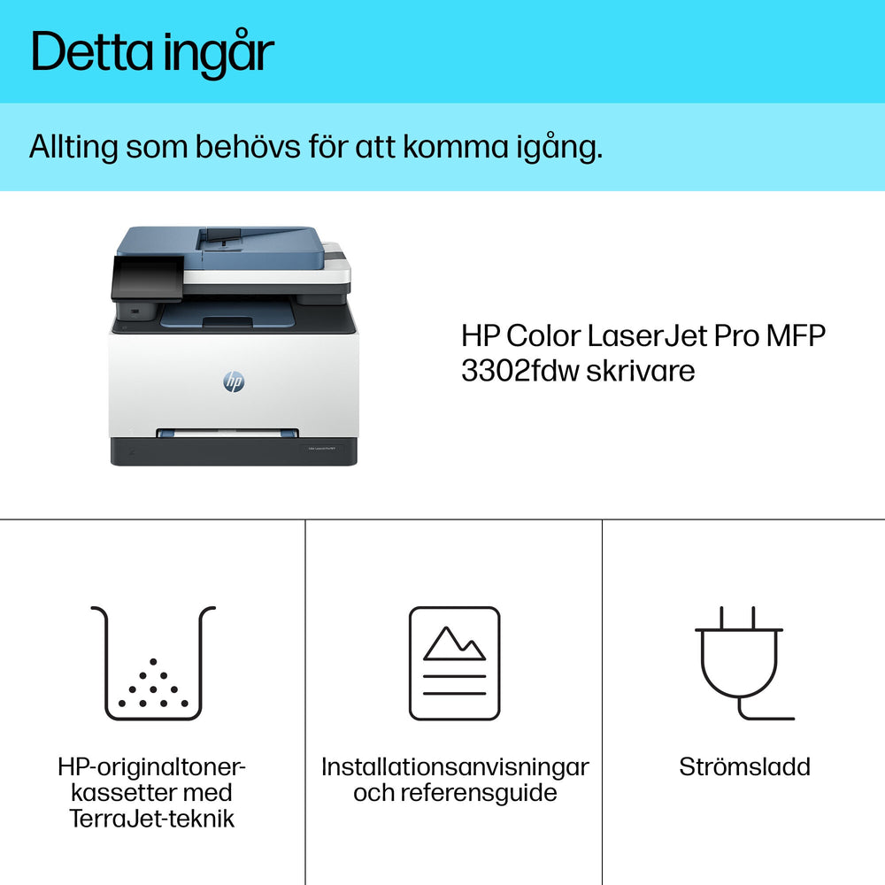 HP Color LaserJet Pro MFP 3302fdw