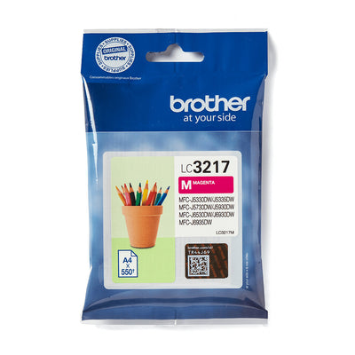 Brother LC3217M bläckpatroner 1 styck Original Magenta