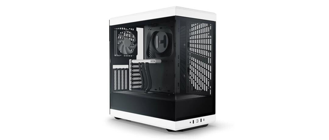 HYTE Y40 Midi Tower Svart, Vit