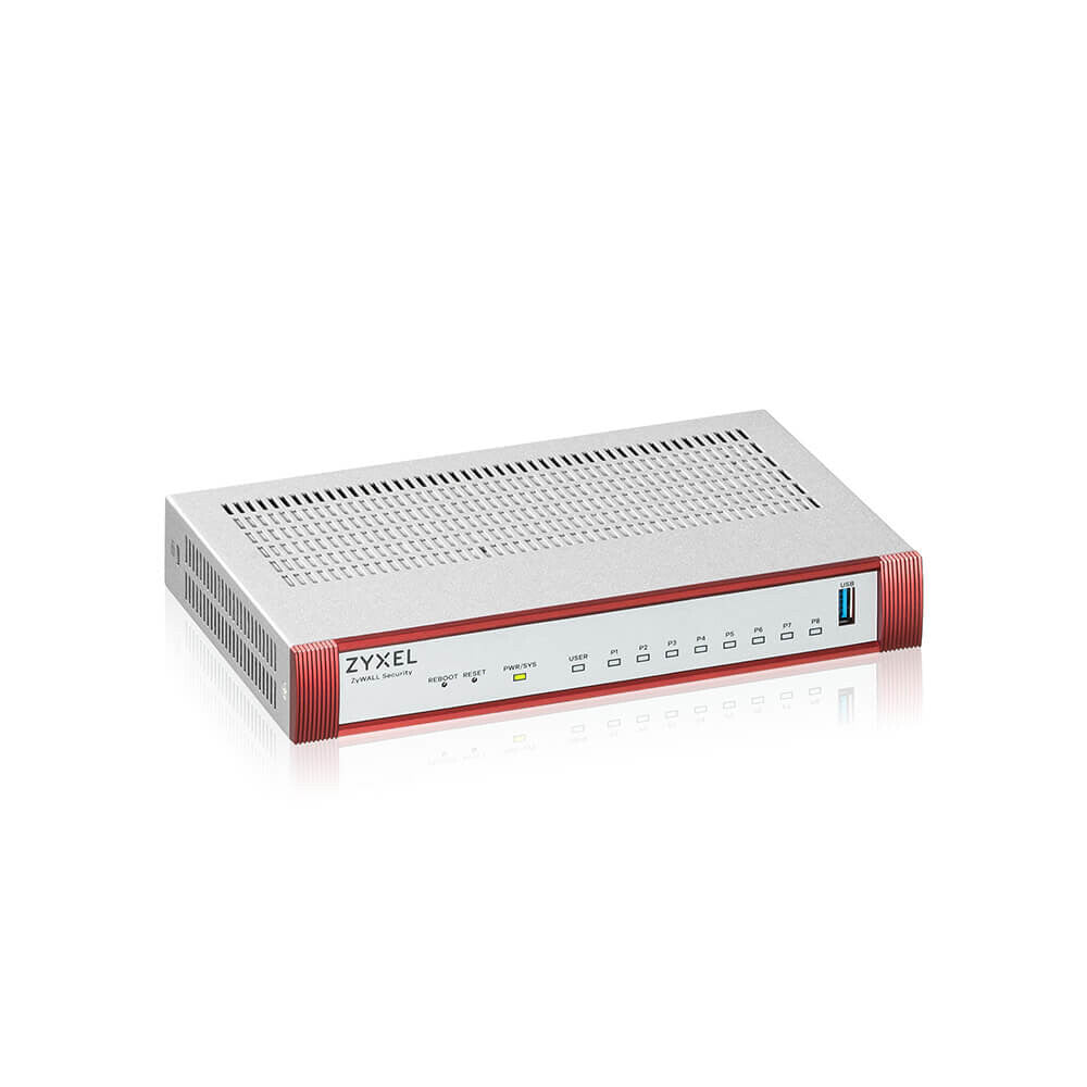 Zyxel USG FLEX 100H hårdvarubrandväggar 3 Gbit/s