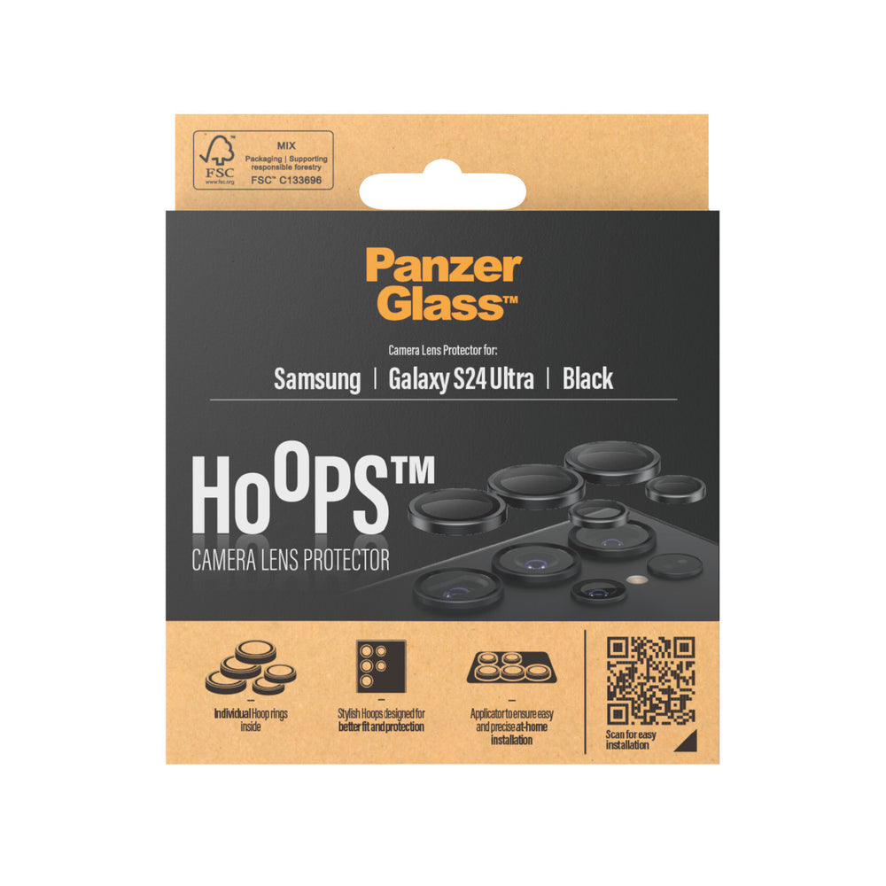 PanzerGlass Lens Protector Rings HOOPS Genomskinligt skärmskydd Samsung 1 styck