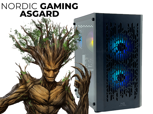 Nordic Gaming BF PC Tilbud R5-5500 16/500GB RX 6600