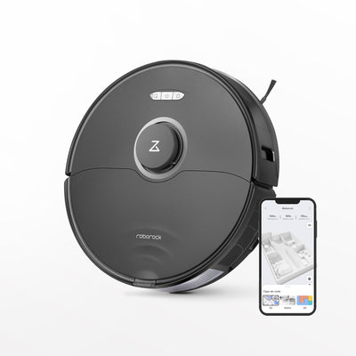 Roborock S8 0,4 l Utan påse Svart